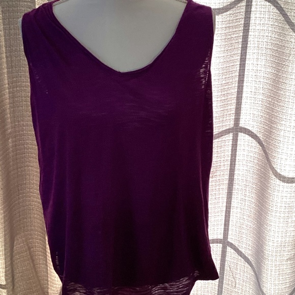 INC women’s tank top. Purple. Size Large. - Picture 1 of 1